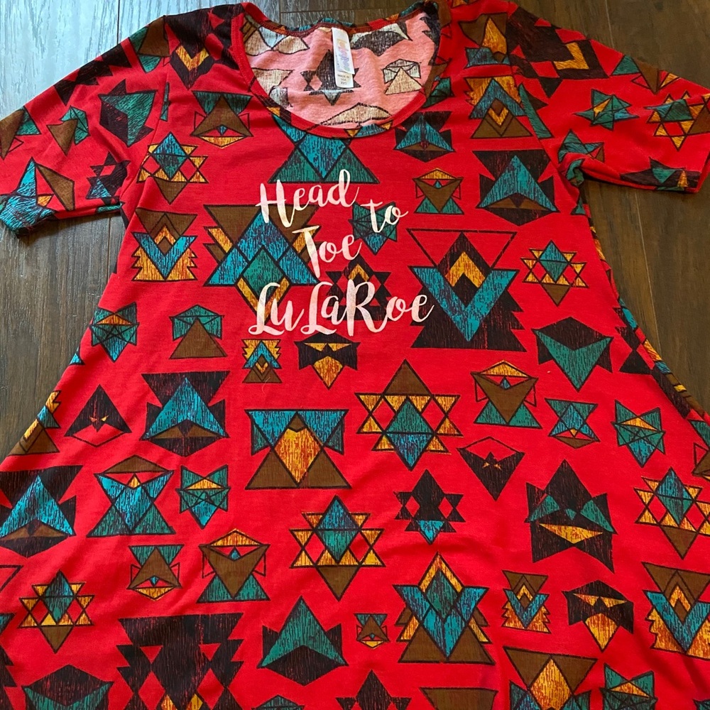LuLaRoe Perfect Tee Tunic Top NWOT